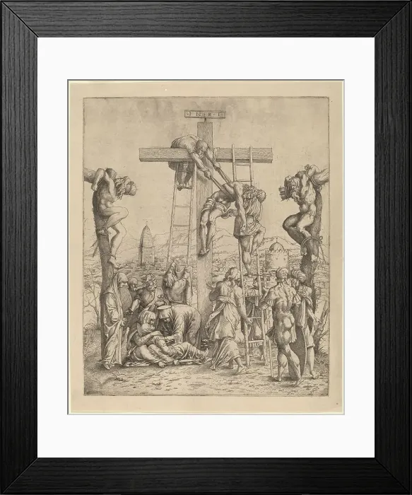 Framed Print : The Descent from the Cross, 16th century. Creator: Unknown Framed Print : The Descent from the Cross, 16th century. Creator: Unknown