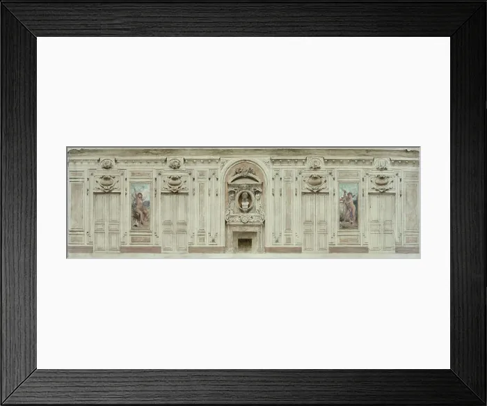 Framed Print : Esquisse pour la salle des mariages de la mairie de Courbevoie : L'amour - L'hyménée, 12–1884. Creator: Theobald Chartran Framed Print : Esquisse pour la salle des mariages de la mairie de Courbevoie : L'amour - L'hyménée, 12–1884. Creator: Theobald Chartran