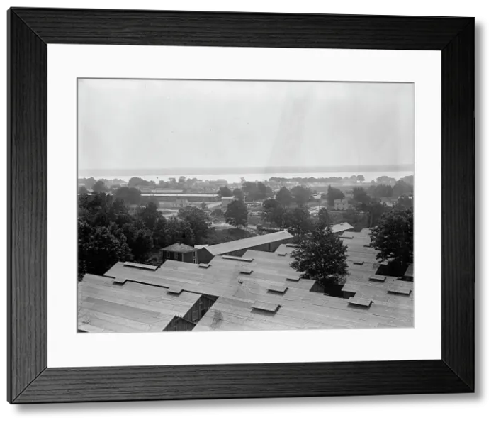 Framed Print : Camp, 1917 or 1918. Creator: Harris & Ewing. Camp, 1917 or 1918. Creator: Harris & Ewing Framed Print : Camp, 1917 or 1918. Creator: Harris & Ewing. Camp, 1917 or 1918. Creator: Harris & Ewing
