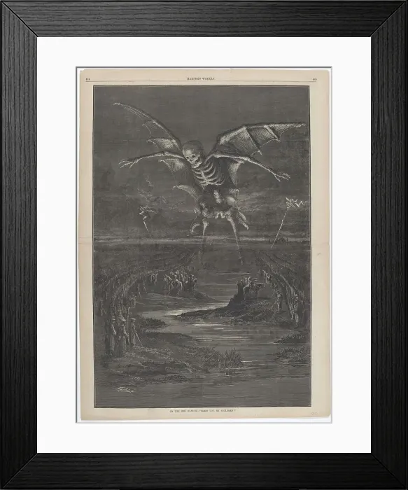 Framed Print : On the Red Danube - Bless You, My Children!, 1877. Creator: Thomas Nast. On the Red Danube - Bless You, My Children!, 1877. Creator: Thomas Nast Framed Print : On the Red Danube - Bless You, My Children!, 1877. Creator: Thomas Nast. On the Red Danube - Bless You, My Children!, 1877. Creator: Thomas Nast