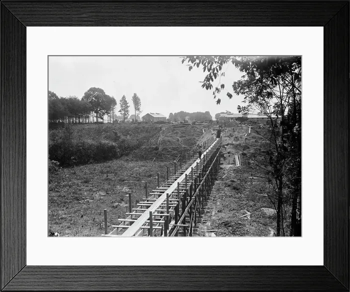 Framed Print : Camp, 1917 or 1918. Creator: Harris & Ewing. Camp, 1917 or 1918. Creator: Harris & Ewing Framed Print : Camp, 1917 or 1918. Creator: Harris & Ewing. Camp, 1917 or 1918. Creator: Harris & Ewing