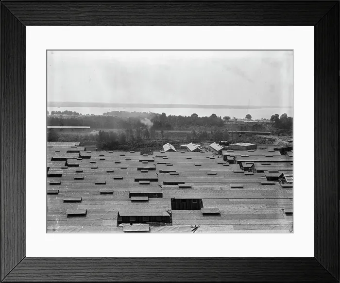 Framed Print : Camp, 1917 or 1918. Creator: Harris & Ewing. Camp, 1917 or 1918. Creator: Harris & Ewing Framed Print : Camp, 1917 or 1918. Creator: Harris & Ewing. Camp, 1917 or 1918. Creator: Harris & Ewing