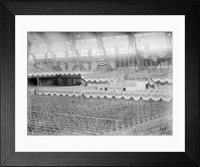 Framed Print : Fifth Regiment Armory, Baltimore, Maryland - Interior Ready For Democratic National Convention, 1912 Creator: Harris & Ewing. Fifth Regiment Armory, Baltimore, Maryland - Interior Ready For Democratic National Convention Framed Print : Fifth Regiment Armory, Baltimore, Maryland - Interior Ready For Democratic National Convention, 1912 Creator: Harris & Ewing. Fifth Regiment Armory, Baltimore, Maryland - Interior Ready For Democratic National Convention