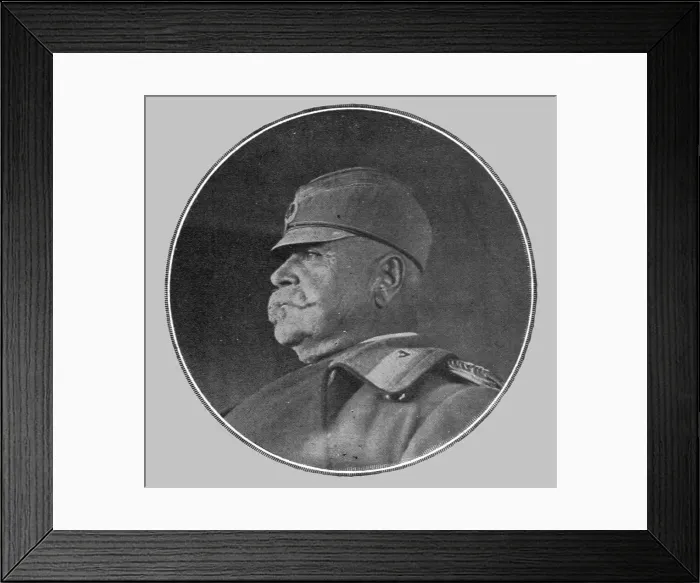 Framed Print : Le voivode Stepanovitch, commandant la 2e armee serbe. 1916. Creator: Samson Tchernoff Framed Print : Le voivode Stepanovitch, commandant la 2e armee serbe. 1916. Creator: Samson Tchernoff
