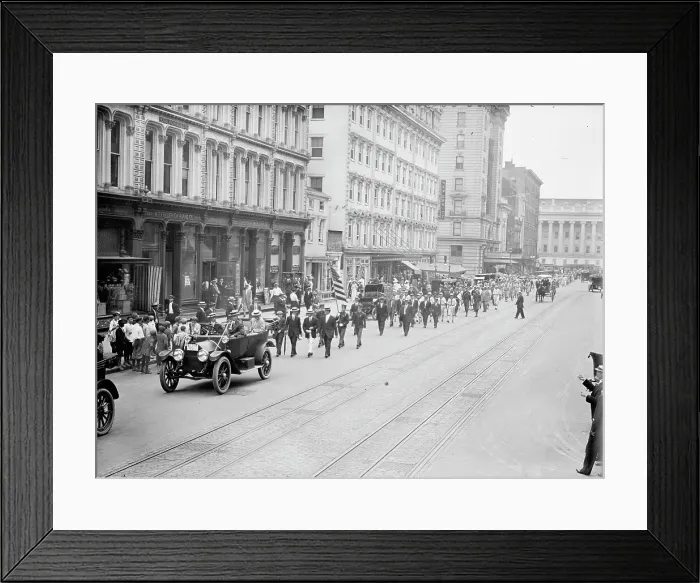 Framed Print : Baseball, Amateur And College - Amateur Parade, 1912. Creator: Harris & Ewing. Baseball, Amateur And College - Amateur Parade, 1912. Creator: Harris & Ewing Framed Print : Baseball, Amateur And College - Amateur Parade, 1912. Creator: Harris & Ewing. Baseball, Amateur And College - Amateur Parade, 1912. Creator: Harris & Ewing