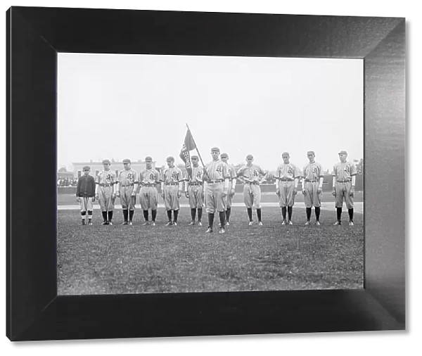 Baseball, Amateur And College - Amateur Parade, 1912. Creator: Harris & Ewing. Baseball, Amateur And College - Amateur Parade, 1912. Creator: Harris & Ewing