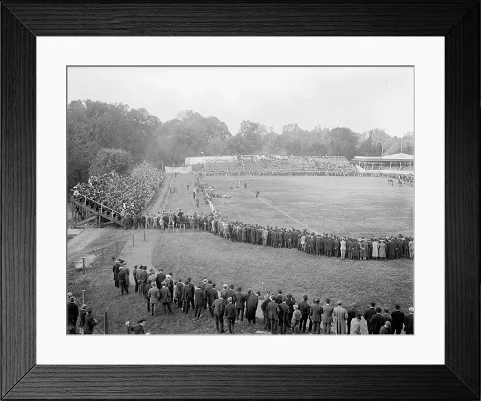 Framed Print : Football - Georgetown-Carlisle Game; Glenn Warner, 1912. Creator: Harris & Ewing. Football - Georgetown-Carlisle Game; Glenn Warner, 1912. Creator: Harris & Ewing Framed Print : Football - Georgetown-Carlisle Game; Glenn Warner, 1912. Creator: Harris & Ewing. Football - Georgetown-Carlisle Game; Glenn Warner, 1912. Creator: Harris & Ewing