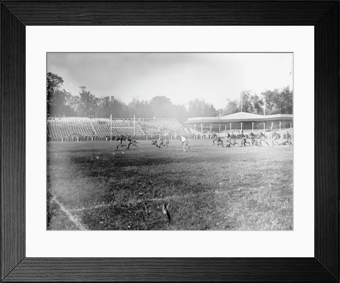 Framed Print : Football - Georgetown-Carlisle Game; Glenn Warner, 1912. Creator: Harris & Ewing. Football - Georgetown-Carlisle Game; Glenn Warner, 1912. Creator: Harris & Ewing Framed Print : Football - Georgetown-Carlisle Game; Glenn Warner, 1912. Creator: Harris & Ewing. Football - Georgetown-Carlisle Game; Glenn Warner, 1912. Creator: Harris & Ewing