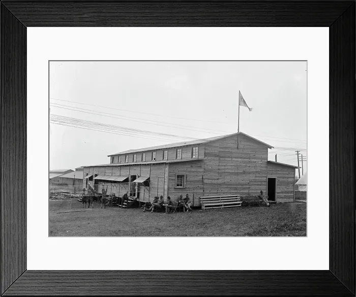 Framed Print : Camp, 1917 or 1918. Creator: Harris & Ewing. Camp, 1917 or 1918. Creator: Harris & Ewing Framed Print : Camp, 1917 or 1918. Creator: Harris & Ewing. Camp, 1917 or 1918. Creator: Harris & Ewing