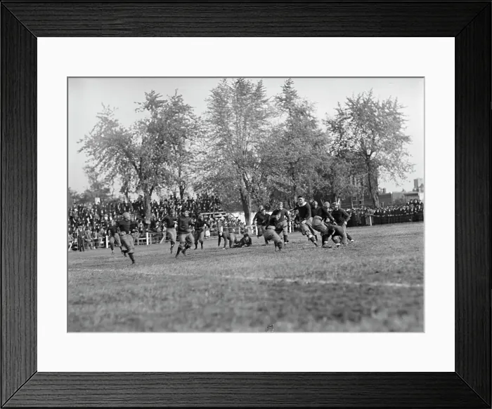 Framed Print : Football - Georgetown-Carlisle Game; Glenn Warner, 1912. Creator: Harris & Ewing. Football - Georgetown-Carlisle Game; Glenn Warner, 1912. Creator: Harris & Ewing Framed Print : Football - Georgetown-Carlisle Game; Glenn Warner, 1912. Creator: Harris & Ewing. Football - Georgetown-Carlisle Game; Glenn Warner, 1912. Creator: Harris & Ewing