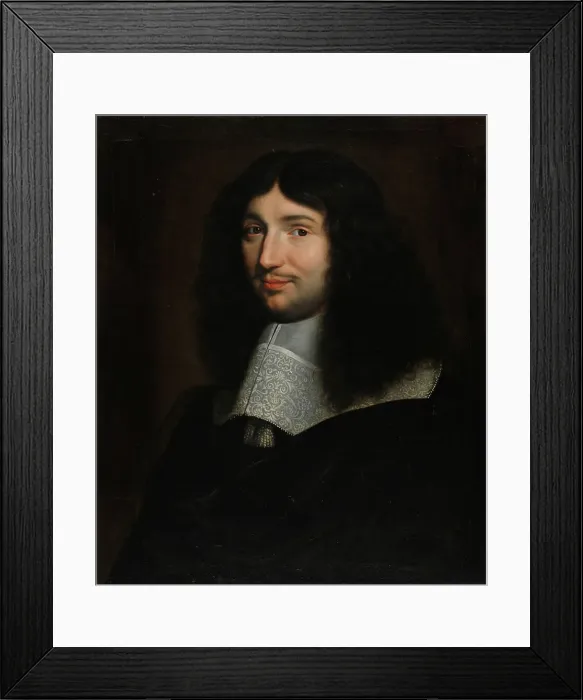 Framed Print : Portrait of Jean-Baptiste Colbert, Marquis de Seignelay (1619-1683), 17th century. Creator: Anonymous Framed Print : Portrait of Jean-Baptiste Colbert, Marquis de Seignelay (1619-1683), 17th century. Creator: Anonymous