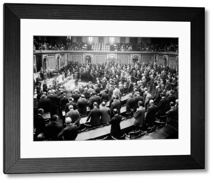 Framed Print : Opening of Last Session of 62nd U.S. Congress, December 2, 1912. Creator: Harris & Ewing. Opening of Last Session of 62nd U.S. Congress, December 2, 1912. Creator: Harris & Ewing Framed Print : Opening of Last Session of 62nd U.S. Congress, December 2, 1912. Creator: Harris & Ewing. Opening of Last Session of 62nd U.S. Congress, December 2, 1912. Creator: Harris & Ewing