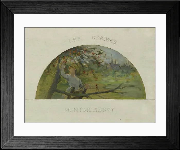 Framed Print : Esquisse pour la salle à manger de l'Hôtel de Ville de Paris : Montreuil : les pêches... c1891-1892 Creator: Paul Louis Delance Framed Print : Esquisse pour la salle à manger de l'Hôtel de Ville de Paris : Montreuil : les pêches... c1891-1892 Creator: Paul Louis Delance