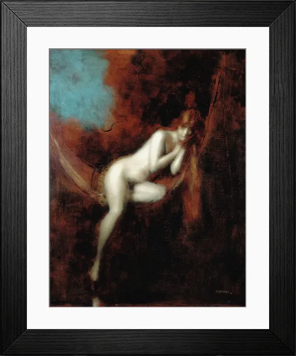 Framed Print : Sara la baigneuse, 1903. Creator: Jean Jacques Henner Framed Print : Sara la baigneuse, 1903. Creator: Jean Jacques Henner