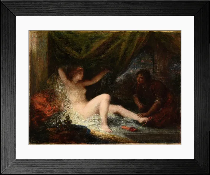 Framed Print : The Sunrise (Le Lever), 1898. Creator: Fantin-Latour, Henri (1836-1904) Framed Print : The Sunrise (Le Lever), 1898. Creator: Fantin-Latour, Henri (1836-1904)