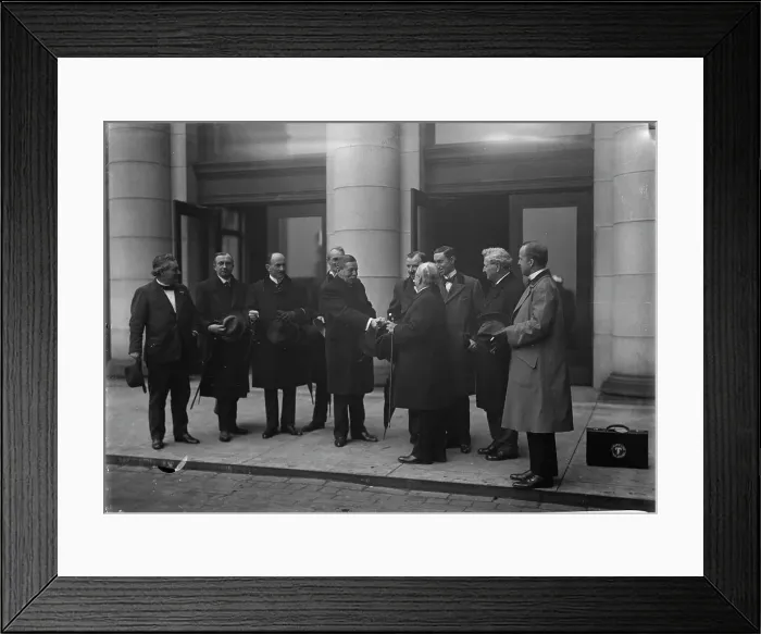 Framed Print : Canada - Labor Delegations, British Labor Com. Garrod, H.W.; Robertson, G.D. Canadian... 1917. Creator: Harris & Ewing. Canada - Labor Delegations, British Labor Com. Garrod, H.W.; Robertson, G.D. Canadian... 1917. Creator: Harris & Ewing Framed Print : Canada - Labor Delegations, British Labor Com. Garrod, H.W.; Robertson, G.D. Canadian... 1917. Creator: Harris & Ewing. Canada - Labor Delegations, British Labor Com. Garrod, H.W.; Robertson, G.D. Canadian... 1917. Creator: Harris & Ewing