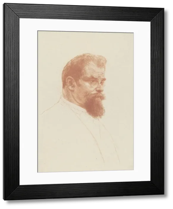 Framed Print : Max Klinger, 1902. Creator: Emil Orlik Framed Print : Max Klinger, 1902. Creator: Emil Orlik