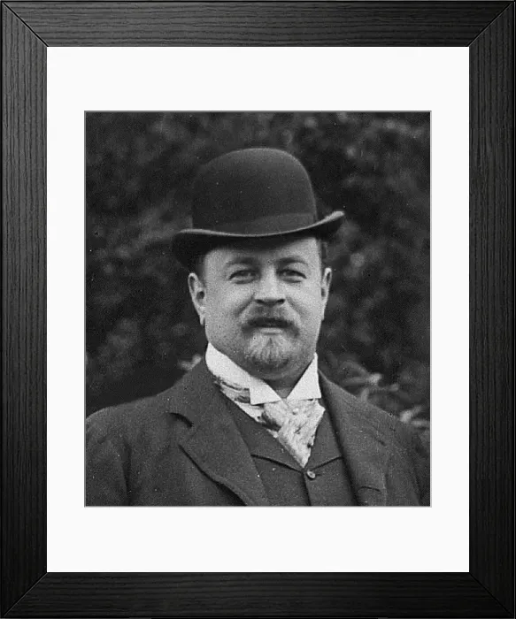 Framed Print : Portrait of the collector Ivan Abramovich Morozov (1871-1921). Creator: Anonymous Framed Print : Portrait of the collector Ivan Abramovich Morozov (1871-1921). Creator: Anonymous