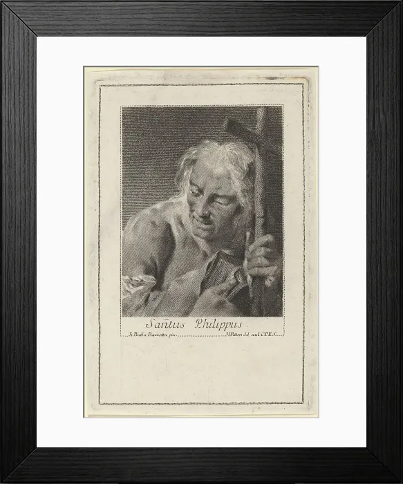 Framed Print : Sanctus Phillipus. Creator: Marco Alvise Pitteri Framed Print : Sanctus Phillipus. Creator: Marco Alvise Pitteri