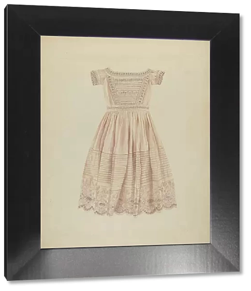 Child's Dress, c. 1937. Creator: Lucien Verbeke