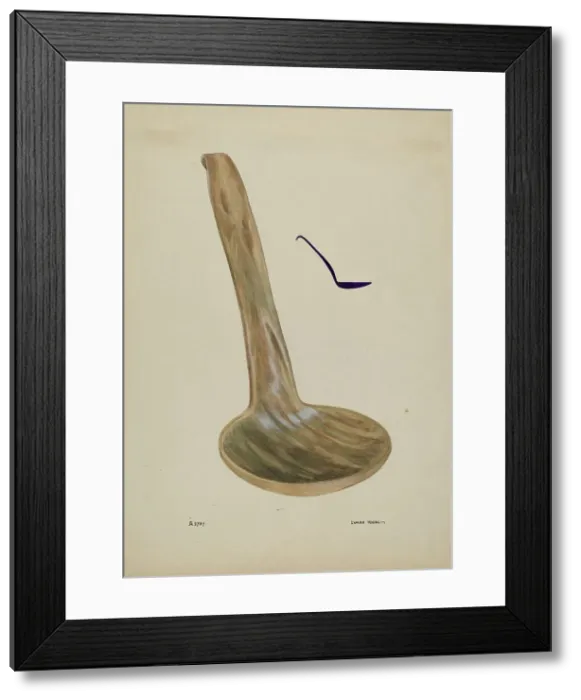 Framed Print : Ladle, c. 1937. Creator: Lyman Young Framed Print : Ladle, c. 1937. Creator: Lyman Young