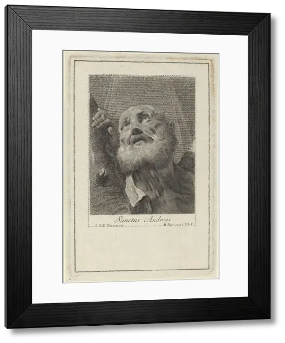 Framed Print : Sanctus Andreas. Creator: Marco Alvise Pitteri Framed Print : Sanctus Andreas. Creator: Marco Alvise Pitteri