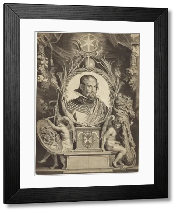 Framed Print : Gaspar de Gusman, Count of Olivares, c. 1626. Creator: Paulus Pontius Framed Print : Gaspar de Gusman, Count of Olivares, c. 1626. Creator: Paulus Pontius