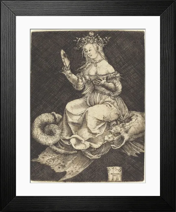 Framed Print : An Allegory of Pride, 1506. Creator: Albrecht Altdorfer Framed Print : An Allegory of Pride, 1506. Creator: Albrecht Altdorfer