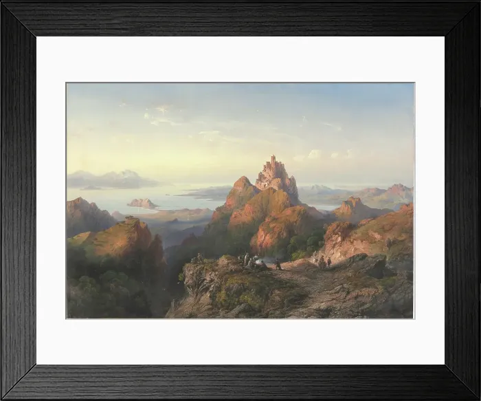 Framed Print : Balaklava, 1857. Creator: Carlo Bossoli Framed Print : Balaklava, 1857. Creator: Carlo Bossoli