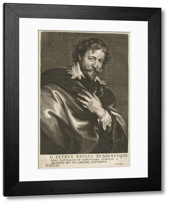Framed Print : Peter Paul Rubens, probably 1626 / 1641. Creator: Paulus Pontius Framed Print : Peter Paul Rubens, probably 1626 / 1641. Creator: Paulus Pontius
