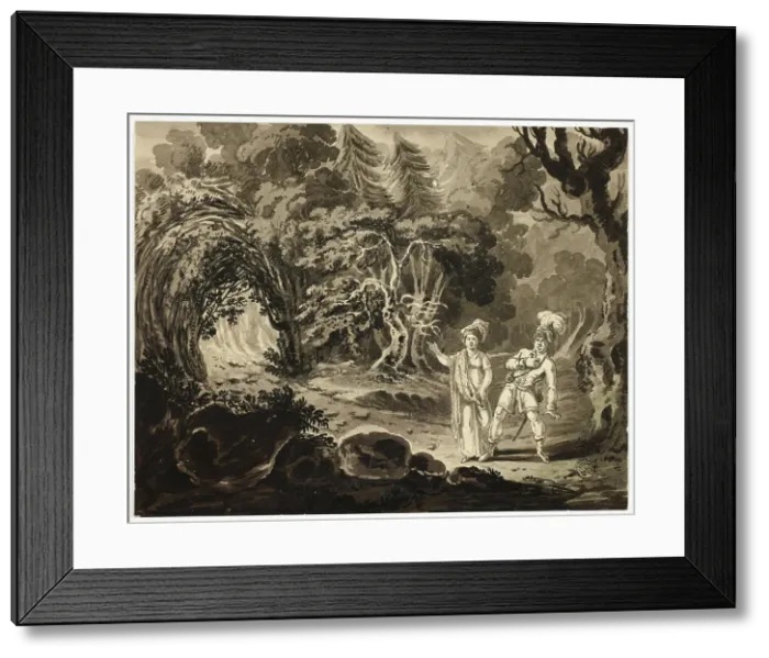 Framed Print : Scene from Opera, n.d. Creator: John Martin Framed Print : Scene from Opera, n.d. Creator: John Martin