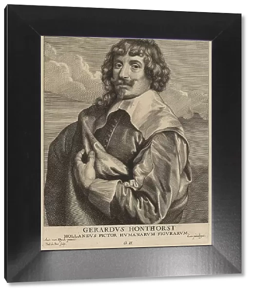 Gerrit van Honthorst, probably 1626 / 1641. Creator: Paulus Pontius