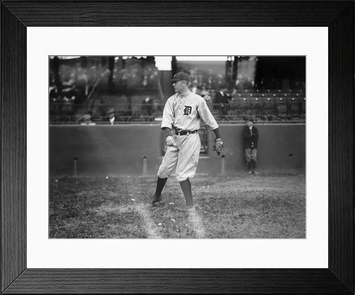 Framed Print : Carl Zamloch, Detroit Al (Baseball), 1913. Creator: Harris & Ewing. Carl Zamloch, Detroit Al (Baseball), 1913. Creator: Harris & Ewing Framed Print : Carl Zamloch, Detroit Al (Baseball), 1913. Creator: Harris & Ewing. Carl Zamloch, Detroit Al (Baseball), 1913. Creator: Harris & Ewing