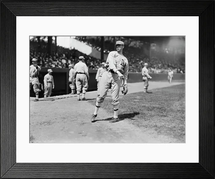 Framed Print : Carroll Boardwalk Brown, Philadelphia Al (Baseball), 1913. Creator: Harris & Ewing. Carroll Boardwalk Brown, Philadelphia Al (Baseball), 1913. Creator: Harris & Ewing Framed Print : Carroll Boardwalk Brown, Philadelphia Al (Baseball), 1913. Creator: Harris & Ewing. Carroll Boardwalk Brown, Philadelphia Al (Baseball), 1913. Creator: Harris & Ewing