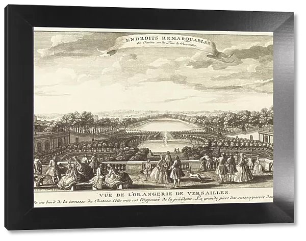 Vue de l'Orangerie de Versailles. Creator: Jacques Rigaud