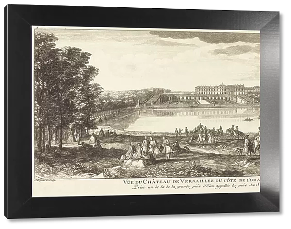 Vue du Chateau de Versailles du Cote de l'Orangerie. Creator: Jacques Rigaud