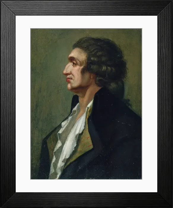 Framed Print : Portrait of Marie Jean Antoine Nicolas de Caritat, Marquis de Condorcet (1743-1794)... c1743-1794. Creator: Unknown Framed Print : Portrait of Marie Jean Antoine Nicolas de Caritat, Marquis de Condorcet (1743-1794)... c1743-1794. Creator: Unknown