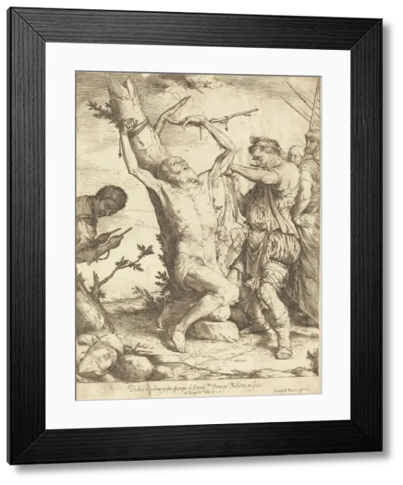 Framed Print : The Martyrdom of Saint Bartholomew, 1624. Creator: Jusepe de Ribera Framed Print : The Martyrdom of Saint Bartholomew, 1624. Creator: Jusepe de Ribera