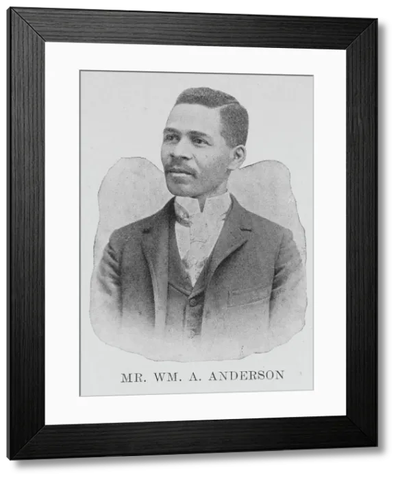 Framed Print : Mr. Wm. A. Anderson, 1915. Creator: Unknown Framed Print : Mr. Wm. A. Anderson, 1915. Creator: Unknown