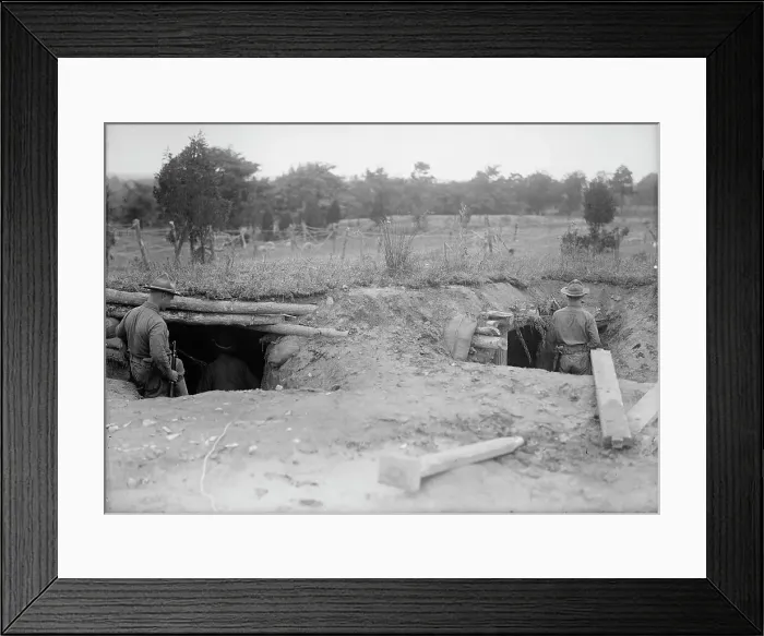 Framed Print : American University Training Camp - Misc. Views, 1917. Creator: Harris & Ewing. American University Training Camp - Misc. Views, 1917. Creator: Harris & Ewing Framed Print : American University Training Camp - Misc. Views, 1917. Creator: Harris & Ewing. American University Training Camp - Misc. Views, 1917. Creator: Harris & Ewing