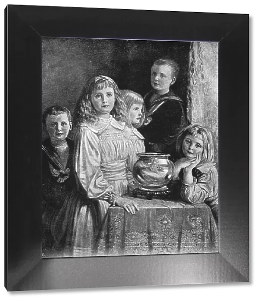 Pictures of the Year - VIII. 'The Painter's Children', after PR Morris, ARA, 1891. Creator: Unknown. Pictures of the Year - VIII. 'The Painter's Children', after PR Morris, ARA, 1891. Creator: Unknown