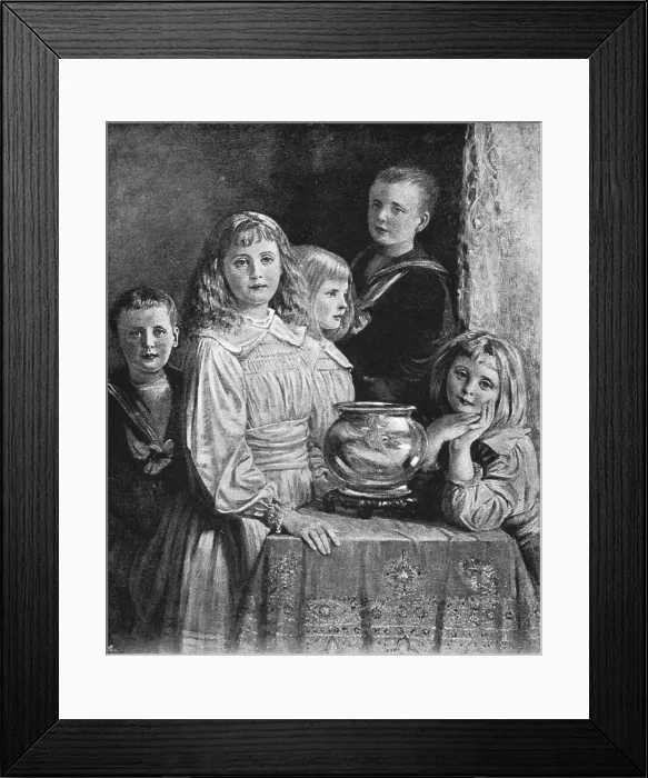 Framed Print : Pictures of the Year - VIII. The Painter's Children, after PR Morris, ARA, 1891. Creator: Unknown. Pictures of the Year - VIII. The Painter's Children, after PR Morris, ARA, 1891. Creator: Unknown Framed Print : Pictures of the Year - VIII. The Painter's Children, after PR Morris, ARA, 1891. Creator: Unknown. Pictures of the Year - VIII. The Painter's Children, after PR Morris, ARA, 1891. Creator: Unknown