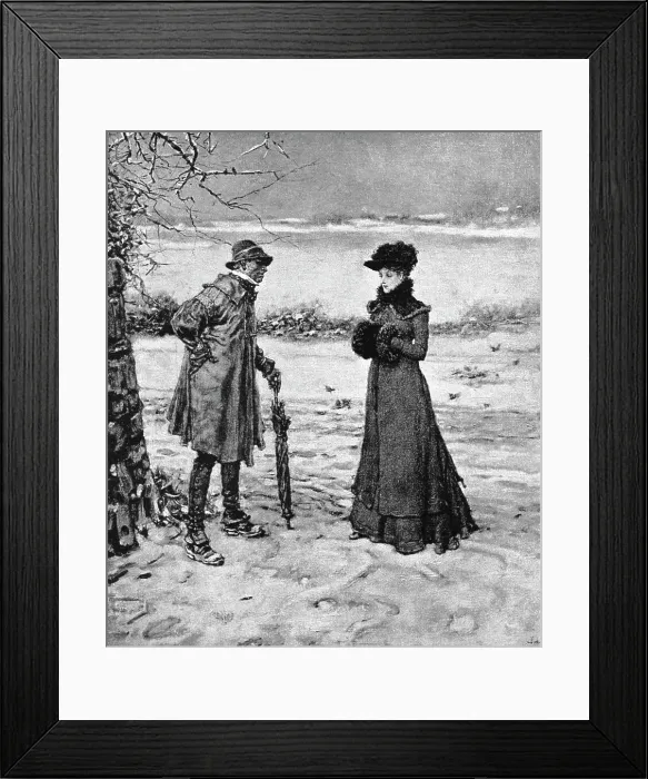 Framed Print : Pictures of the Year - VIII. The Winter of our Discontent, after GH Boughton, ARA, 1891. Creator: Unknown. Pictures of the Year - VIII. The Winter of our Discontent, after GH Boughton, ARA, 1891. Creator: Unknown Framed Print : Pictures of the Year - VIII. The Winter of our Discontent, after GH Boughton, ARA, 1891. Creator: Unknown. Pictures of the Year - VIII. The Winter of our Discontent, after GH Boughton, ARA, 1891. Creator: Unknown