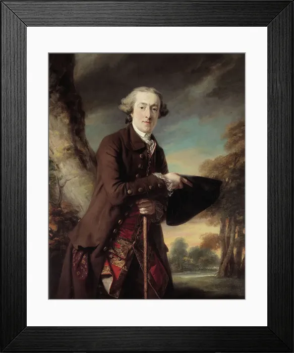 Framed Print : Portrait of Charles Colmore, Esq. c.1764. Creator: Francis Cotes Framed Print : Portrait of Charles Colmore, Esq. c.1764. Creator: Francis Cotes