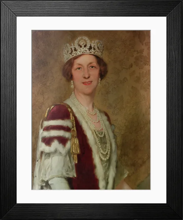 Framed Print : Portrait of Lady Decies, 1940. Creator: Marcel Baschet Framed Print : Portrait of Lady Decies, 1940. Creator: Marcel Baschet