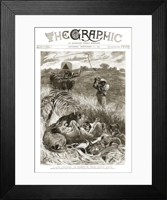 Framed Print : The Graphic, Front Cover Saturday, September 12, 1891, 1891 Framed Print : The Graphic, Front Cover Saturday, September 12, 1891, 1891