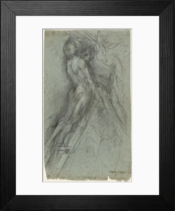 Framed Print : The Descent from the Cross, 1568 / 1569. Creator: Federico Barocci Framed Print : The Descent from the Cross, 1568 / 1569. Creator: Federico Barocci