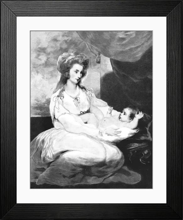 Framed Print : The Viscountess St Asaph and Child'; after Sir Joshua Reynolds, PRA, 1891. Creator: Unknown. The Viscountess St Asaph and Child'; after Sir Joshua Reynolds, PRA, 1891. Creator: Unknown Framed Print : The Viscountess St Asaph and Child'; after Sir Joshua Reynolds, PRA, 1891. Creator: Unknown. The Viscountess St Asaph and Child'; after Sir Joshua Reynolds, PRA, 1891. Creator: Unknown