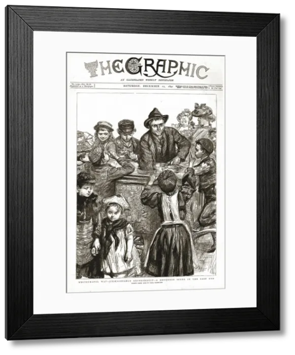 Framed Print : The Graphic, Front Cover Saturday, December 12, 1891, 1891. Creator: Paul Charles Renouard Framed Print : The Graphic, Front Cover Saturday, December 12, 1891, 1891. Creator: Paul Charles Renouard