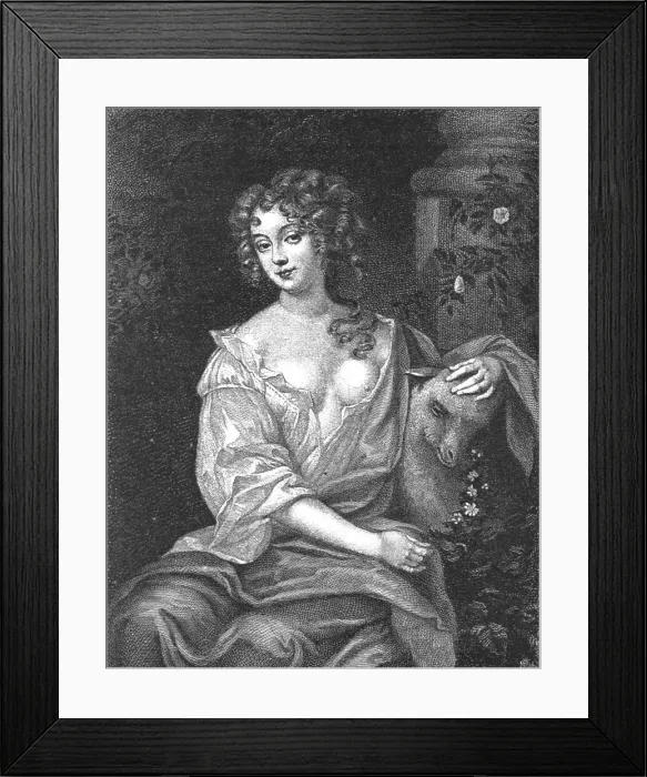 Framed Print : Nell Gwynne, after Sir Peter Lely, 1891. Creator: Unknown Framed Print : Nell Gwynne, after Sir Peter Lely, 1891. Creator: Unknown